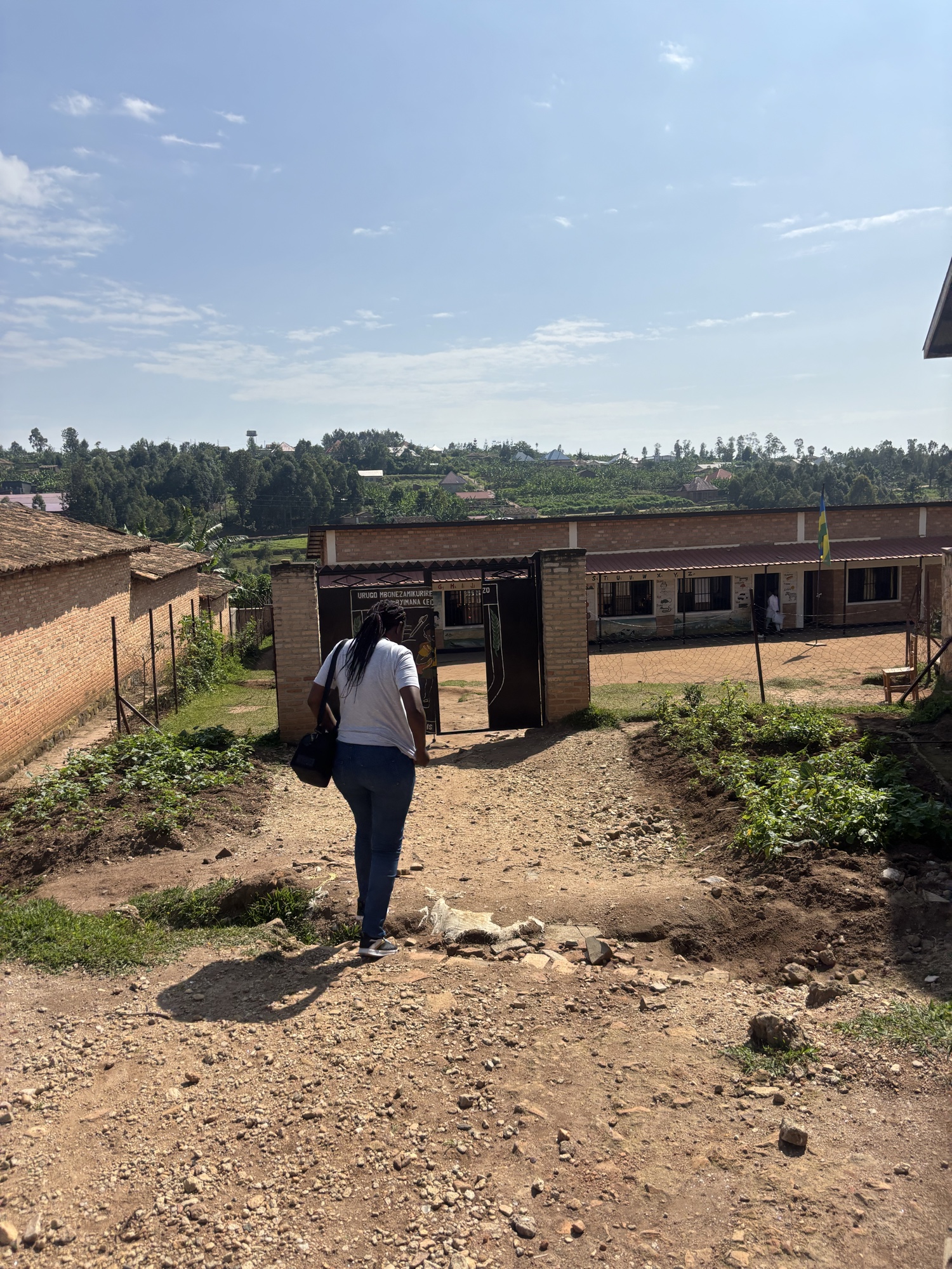 School compound in Rwanda